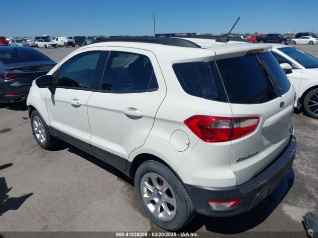 MAJ3S2GE4MC439992 Ford Ecosport Se