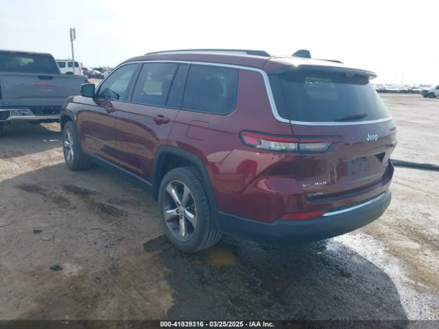 1C4RJKBGXM8119742 Jeep Grand Cherokee L Limited 4x4