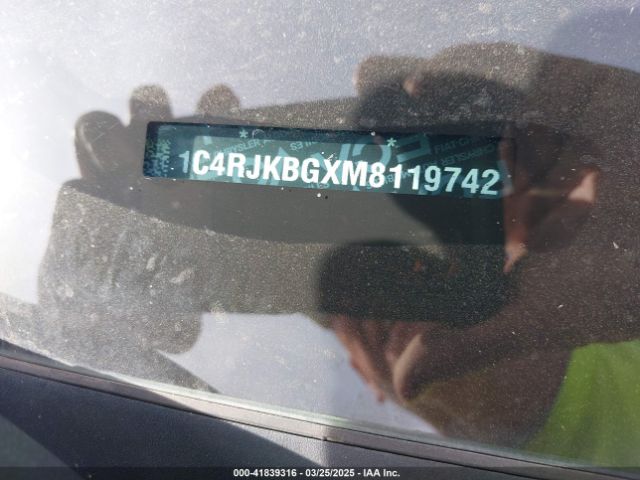 1C4RJKBGXM8119742 Jeep Grand Cherokee L Limited 4x4