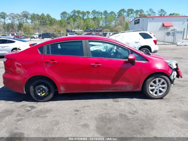 KNADM4A39H6061634 KIA RIO LX