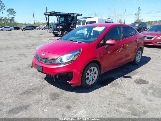 KNADM4A39H6061634 KIA RIO LX