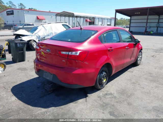 KNADM4A39H6061634 KIA RIO LX