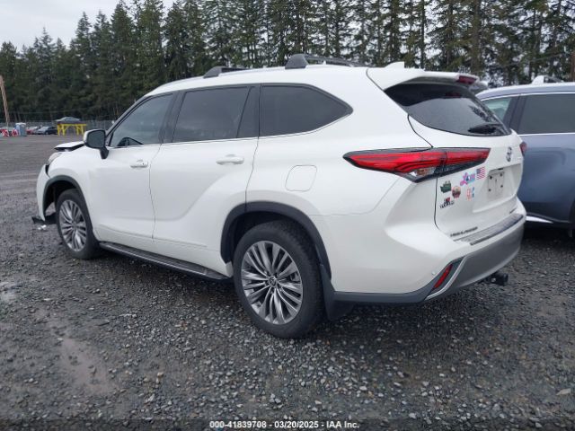 5TDFZRBH0LS039681 Toyota Highlander Platinum