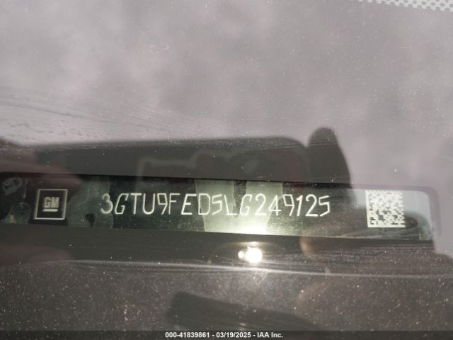 3GTU9FED5LG249125 GMC Sierra 1500 4wd  Short Box Denali
