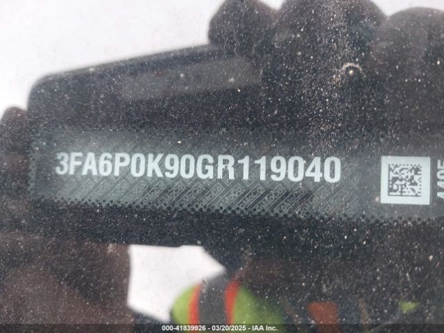 3FA6P0K90GR119040 Ford Fusion Titanium