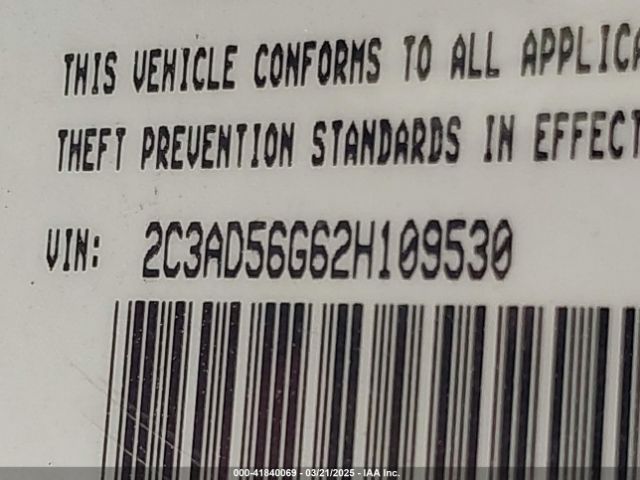 2002 CHRYSLER CONCORDE 2C3AD56G62H109530 Photo 8