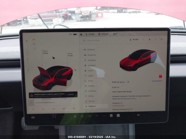 5YJ3E1EA7RF785461 Tesla Model 3 Long Range Dual Motor All-wheel Drive/rear-wheel Drive