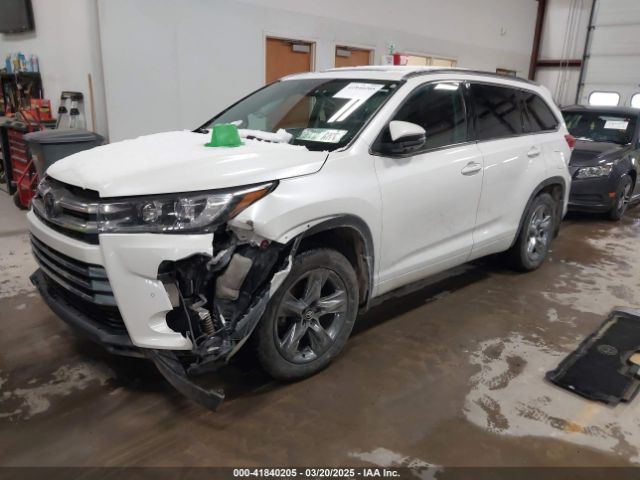 5TDDZRFH2JS874888 Toyota Highlander Limited Platinum