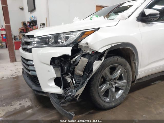 5TDDZRFH2JS874888 Toyota Highlander Limited Platinum