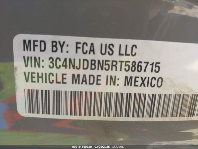 3C4NJDBN5RT586715 Jeep Compass Latitude 4x4