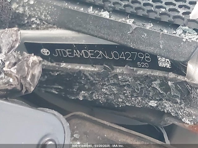 Toyota 2zr-fxe, 1nm 2022 JTDEAMDE2NJ042798 Image 9