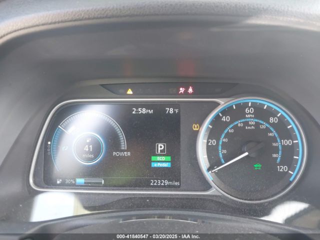 1N4AZ1BV5PC554920 Nissan Leaf S 40 Kwh