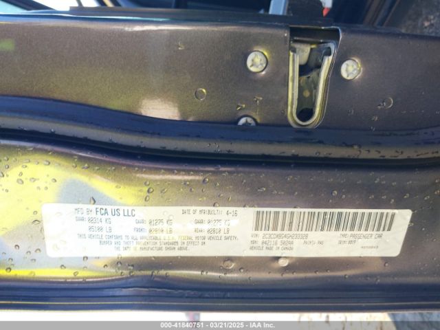 2C3CDXBG4GH233328 Dodge Charger Se