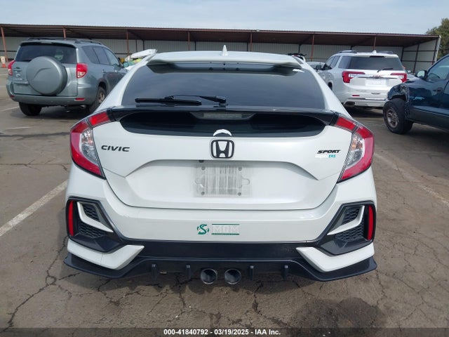 SHHFK7H46MU414023 Honda Civic Sport