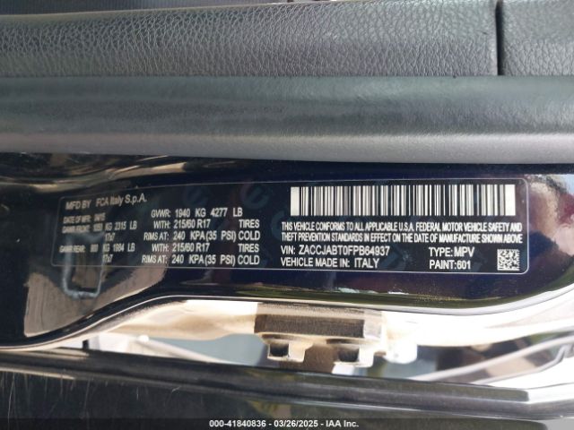 2015 JEEP RENEGADE ZACCJABT0FPB64937 Photo 8
