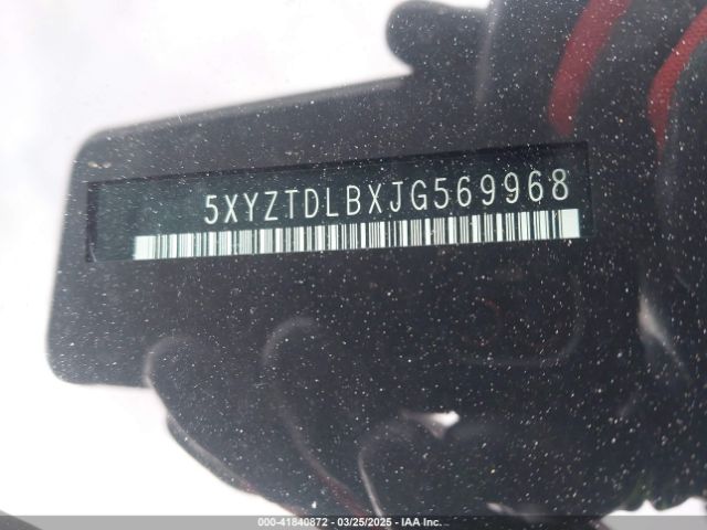 5XYZTDLBXJG569968 Hyundai Santa Fe Sport 2.4l