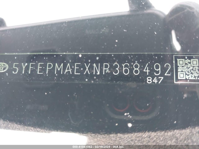 Toyota COROLLA LE 2022 5YFEPMAEXNP368492 Image 19