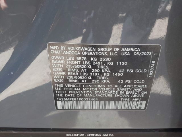 1V25MPE81PC032464 Volkswagen Id.4 S