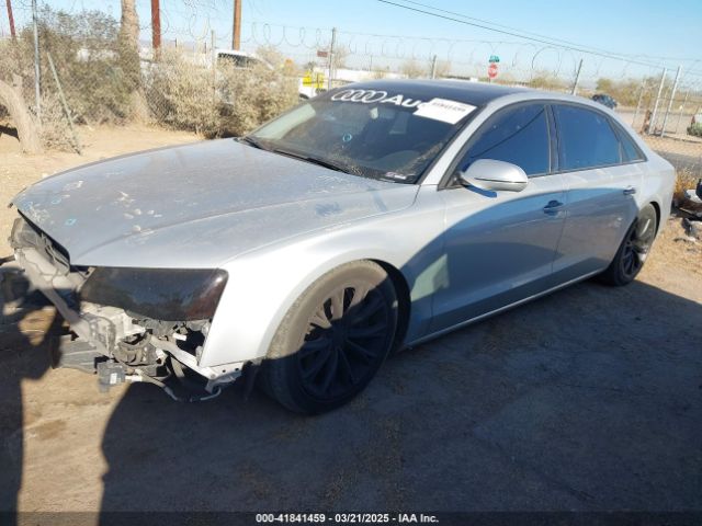 2011 AUDI A8 L WAURVAFD4BN020585 Photo 1