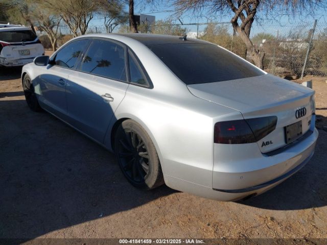 2011 AUDI A8 L WAURVAFD4BN020585 Photo 2