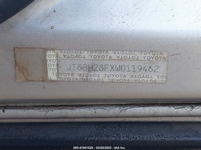 1998 LEXUS LS 400 JT8BH28FXW0119462 Photo 8