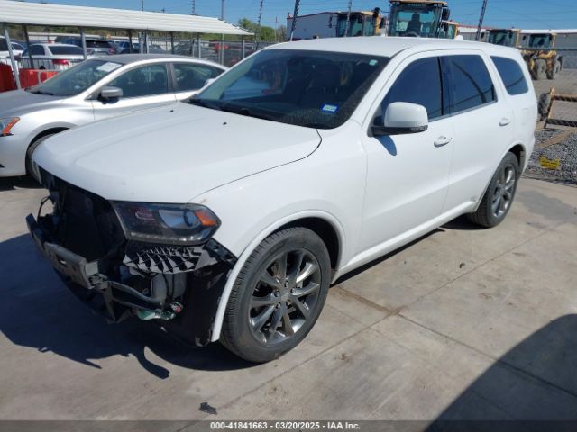 1C4RDHDG6HC697606 Dodge Durango Gt Rwd
