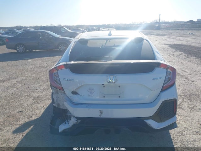 SHHFK7H41HU210834 Honda Civic Sport