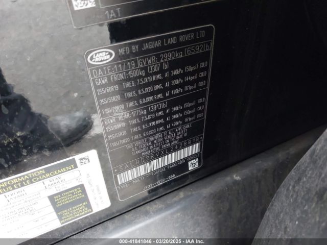 SALRG2RVXL2428818 Land Rover Discovery Se