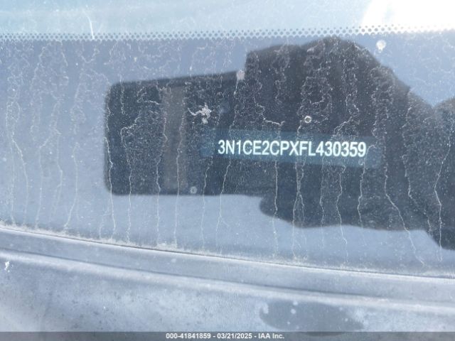 3N1CE2CPXFL430359 Nissan Versa Note Sv