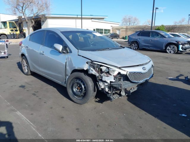 KNAFX4A8XE5113415 KIA FORTE EX