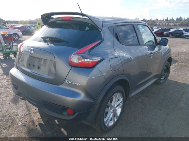 JN8AF5MV0GT658310 Nissan Juke Sv