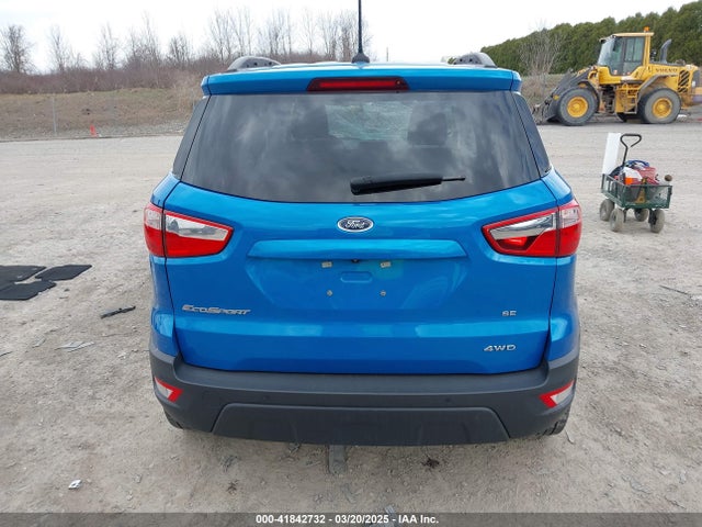 MAJ6S3GLXKC276831 Ford Ecosport Se