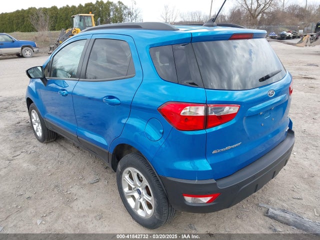 MAJ6S3GLXKC276831 Ford Ecosport Se