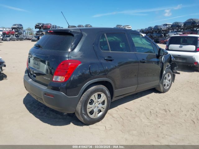 KL7CJKSB0GB606592 Chevrolet Trax 1ls