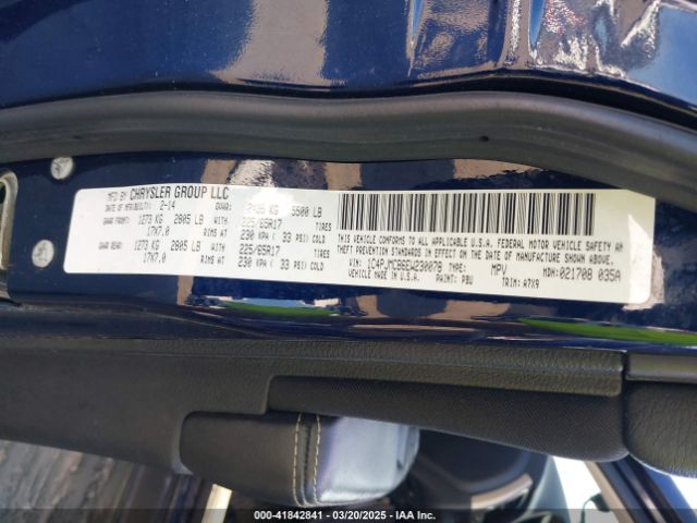 1C4PJMCB6EW230078 Jeep Cherokee Latitude