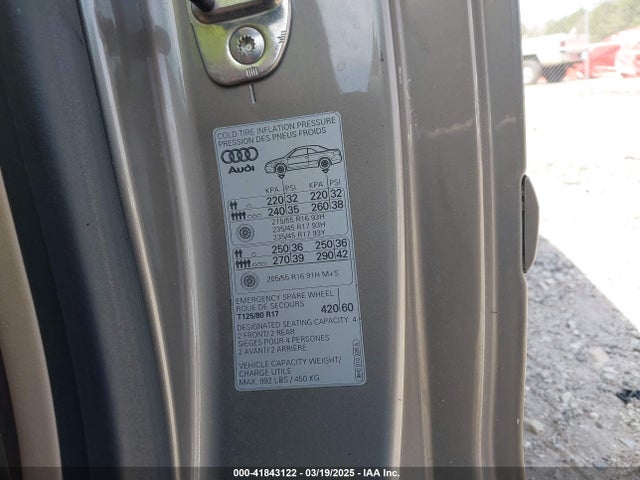 2004 AUDI A4 WAUAC48HX4K012127 Photo 8
