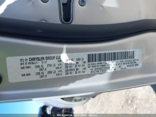 3C4PDCBG7ET227470 Dodge Journey Sxt