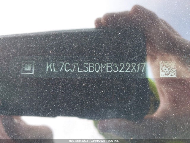 Chevrolet Trax Fwd Lt 2021 KL7CJLSB0MB322817 Image 9