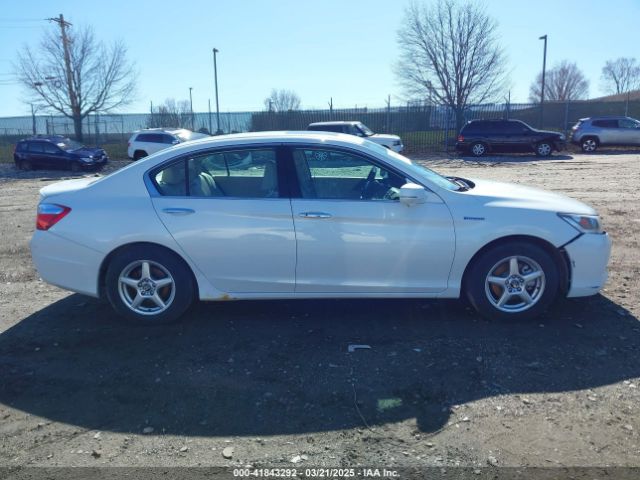 1HGCR6F54EA004550 Honda Accord Hybrid Ex-l