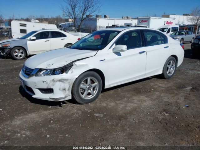 1HGCR6F54EA004550 Honda Accord Hybrid Ex-l