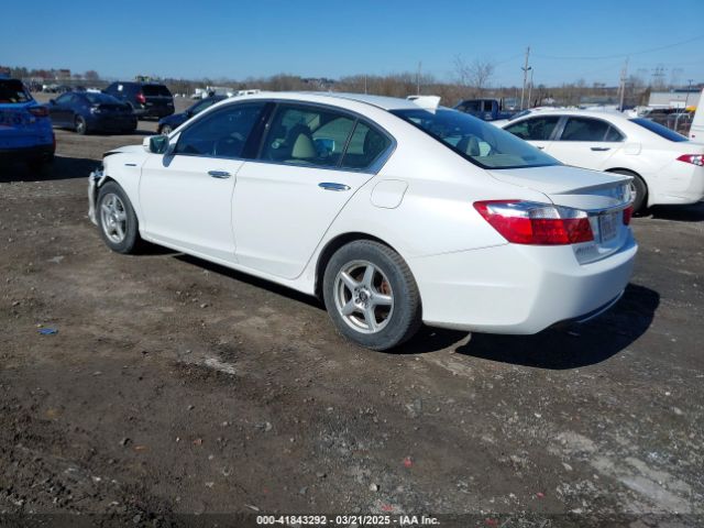 1HGCR6F54EA004550 Honda Accord Hybrid Ex-l