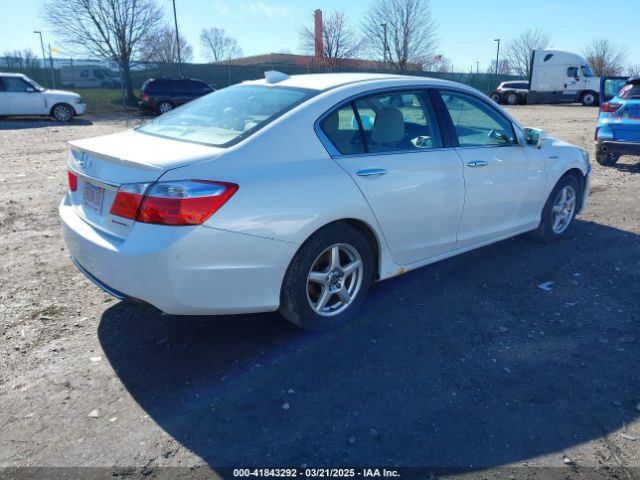 1HGCR6F54EA004550 Honda Accord Hybrid Ex-l