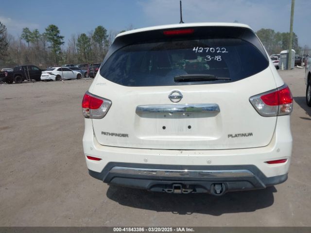 5N1AR2MN7GC622840 Nissan Pathfinder Platinum