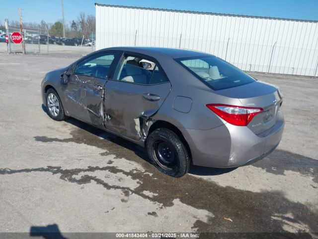 2T1BURHE8GC560916 Toyota COROLLA LE
