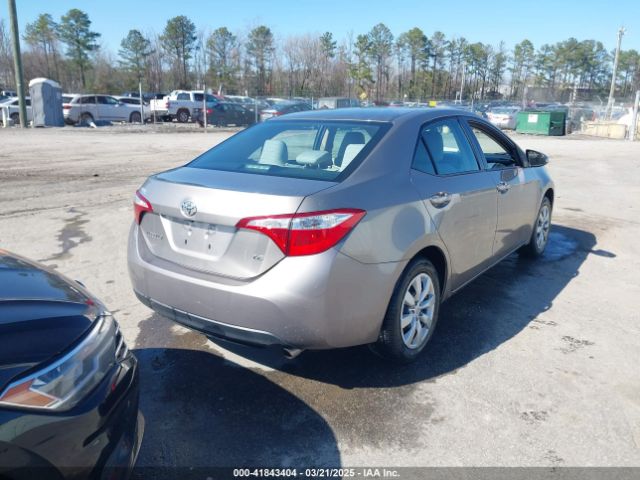 2T1BURHE8GC560916 Toyota COROLLA LE