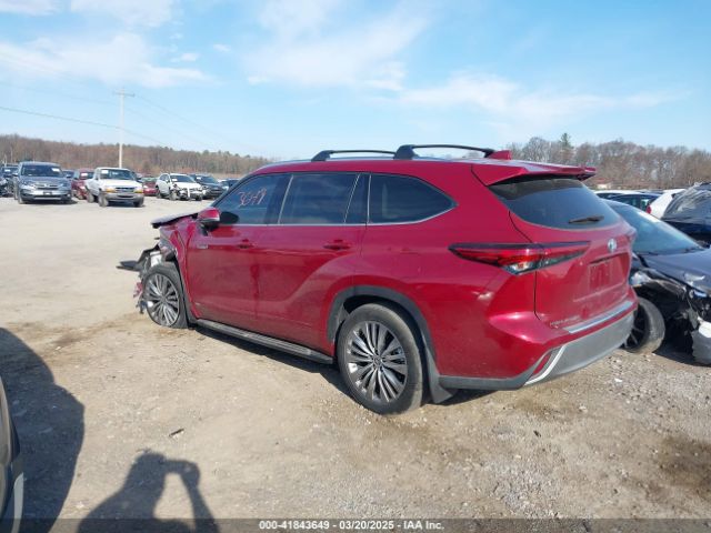 5TDEBRCH8LS005843 Toyota Highlander Hybrid Platinum