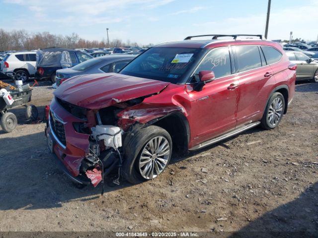 5TDEBRCH8LS005843 Toyota Highlander Hybrid Platinum