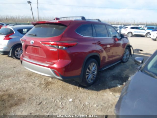5TDEBRCH8LS005843 Toyota Highlander Hybrid Platinum