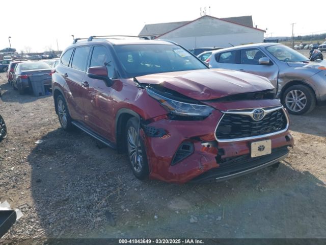5TDEBRCH8LS005843 Toyota Highlander Hybrid Platinum