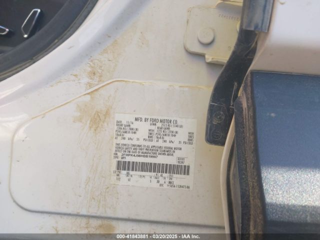 2FMPK4J98HBB19997 Ford EDGE SEL